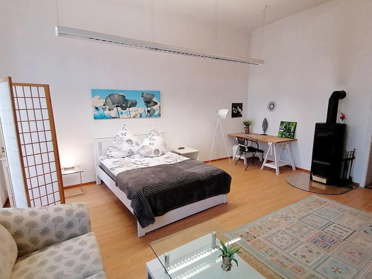 Nr 3 Grosszuegiges Kamin-Zimmer Mit King-Size Bett Im Zentrum Annaberg-Buchholz Kültér fotó